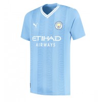 Pánský Fotbalový dres Manchester City Jeremy Doku #11 2023-24 Domácí Krátký Rukáv